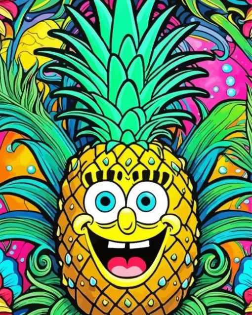 SpongeBob Art Diamond Painting