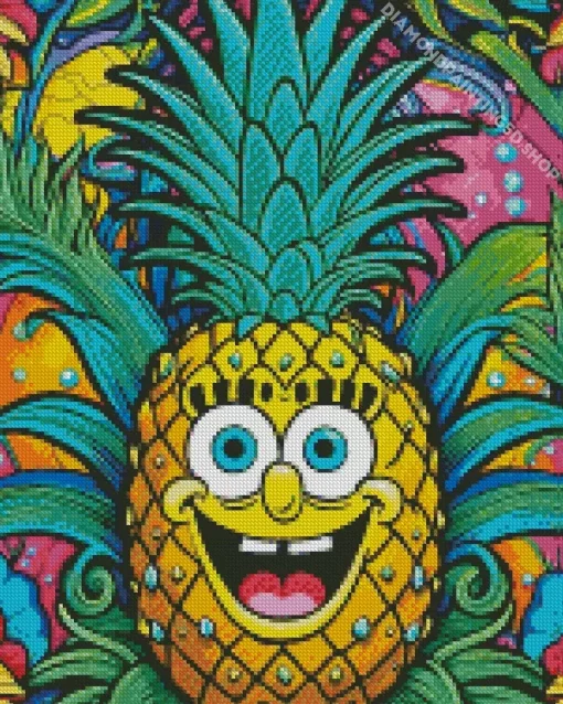 SpongeBob Art Diamond Painting
