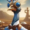 Classy Cassowary Diamond Painting
