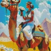 Egypt Camel Art Diamond Painting
