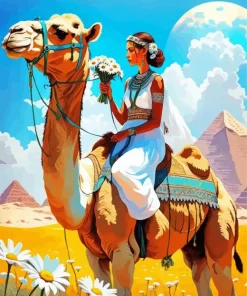 Egypt Camel Art Diamond Painting