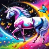 Galaxy Unicorn Art Diamond Painting