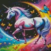 Galaxy Unicorn Art Diamond Painting
