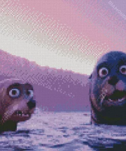 Gerald The Seal Diamond Painting
