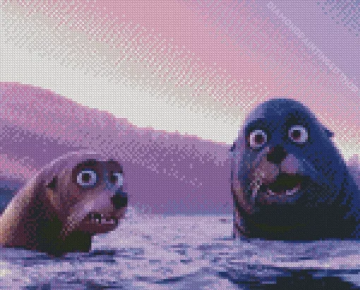 Gerald The Seal Diamond Painting