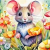 Aesthetic Mouse Diamond Painting