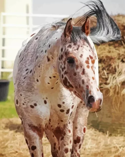 Appaloosa Leopard Diamond Painting