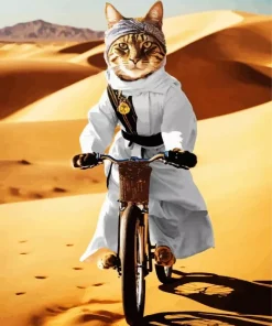 Arab Cat Diamond Painting