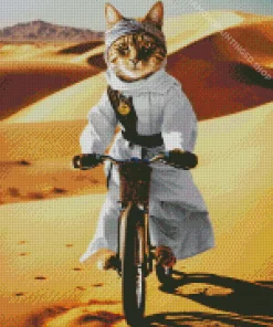 Arab Cat Diamond Painting