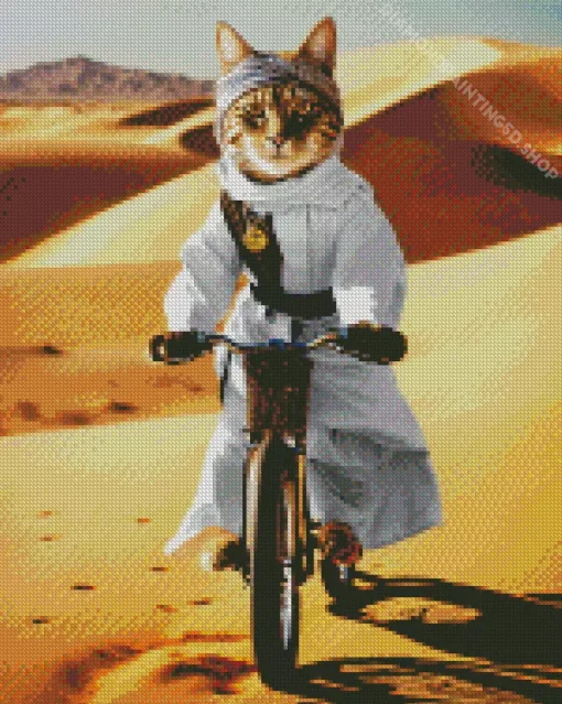 Arab Cat Diamond Painting