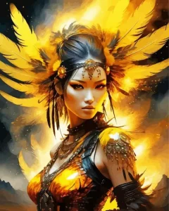 Asian Girl Diamond Painting