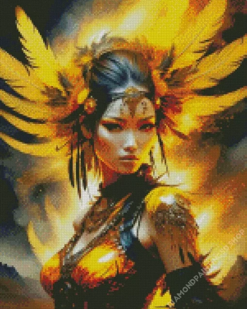 Asian Girl Diamond Painting