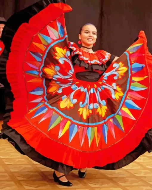 Baile Folklorico Diamond Painting