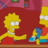 Bart And Lisa Diamond Painting