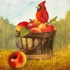Basket Of Apples Art Diamond Painting