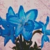 Blue Daffodil Diamond Painting