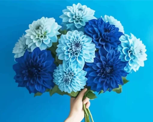 Dahlia Bouquet Diamond Painting