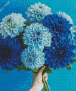 Dahlia Bouquet Diamond Painting