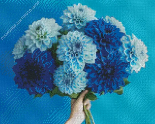 Dahlia Bouquet Diamond Painting