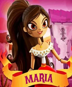 Book Of Life Maria Diamond Painting