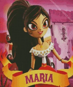 Book Of Life Maria Diamond Painting