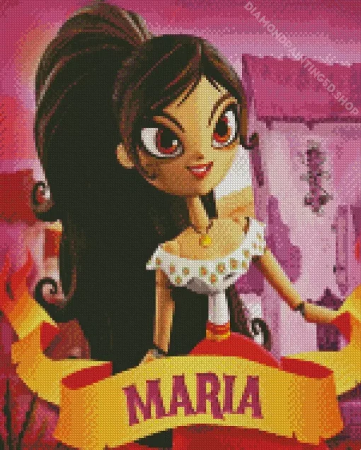 Book Of Life Maria Diamond Painting