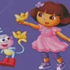 Boots And Dora Diamond Painting
