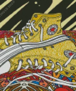 Converse Shoes Art Diamond Painting