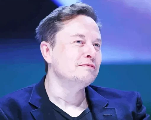 Elon Musk Diamond Painting