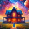 Fantasty House Diamond Painting