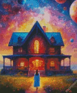 Fantasty House Diamond Painting