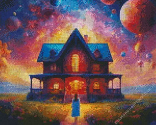 Fantasty House Diamond Painting