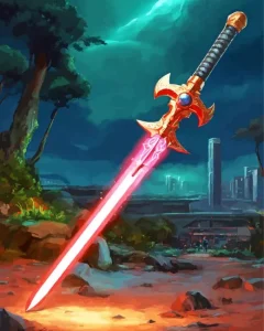 Fantasy Katana Art Diamond Painting