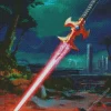 Fantasy Katana Art Diamond Painting