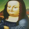 Fat Mona Lisa Diamond Painting