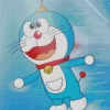 Flying Doraemon Diamond Painting