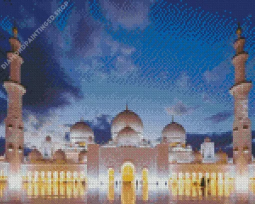 Grand Bur Masjid Diamond Painting