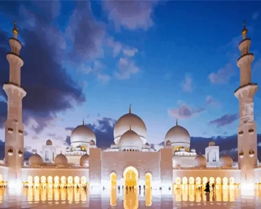 Grand Bur Masjid Diamond Painting