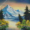 Bob Ross Diamond Painting