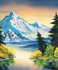 Bob Ross Diamond Painting