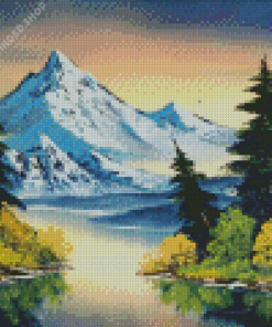 Bob Ross Diamond Painting