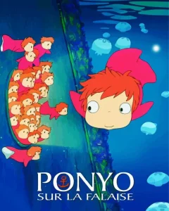 Ponyo Anime Diamond Painting