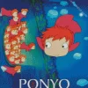 Ponyo Anime Diamond Painting