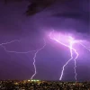 Purple Lightning Diamond Painting