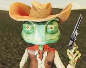 Rango Cowboy Diamond Painting