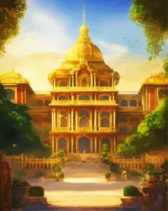 Royal City Palace Diamond Painting