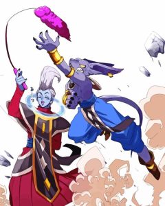Whis And Beeru Diamond Painting
