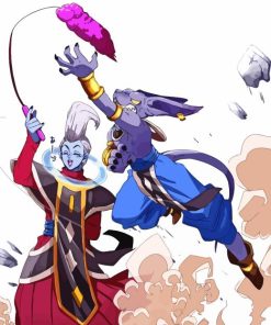 Whis And Beeru Diamond Painting