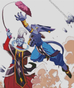 Whis And Beeru Diamond Painting