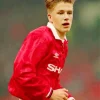 Young David Beckham Diamond Painting